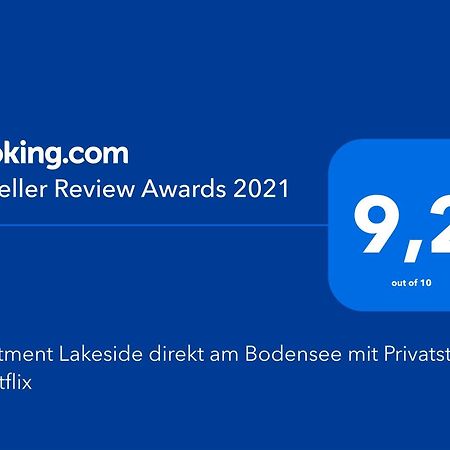Auszeit Apartment Lakeside Mit Privatstrand FDH Екстериор снимка